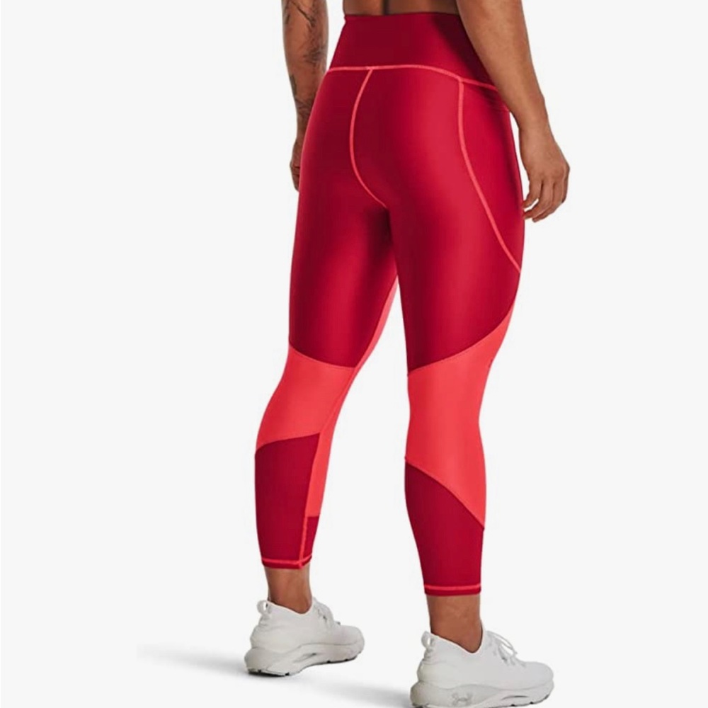 Under Armour | NWT Women's HeatGear High Rise Ankle Color Block Leggings